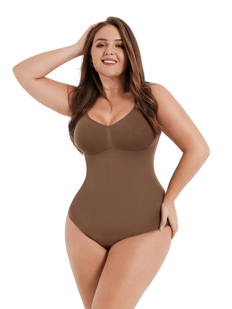 Soo Slick Second-Skin Sculpting Adjustable Strap Bodysuit