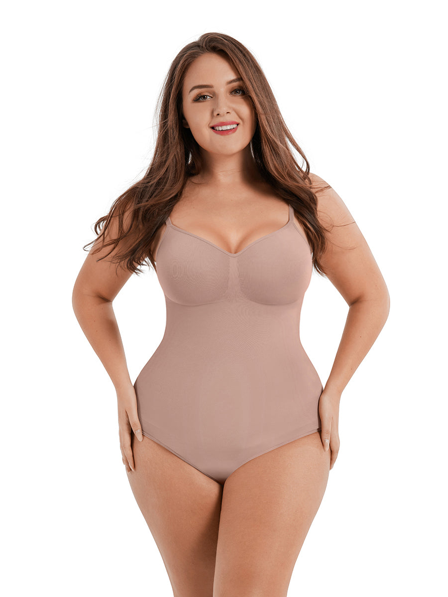 Soo Slick Second-Skin Sculpting Adjustable Strap Bodysuit