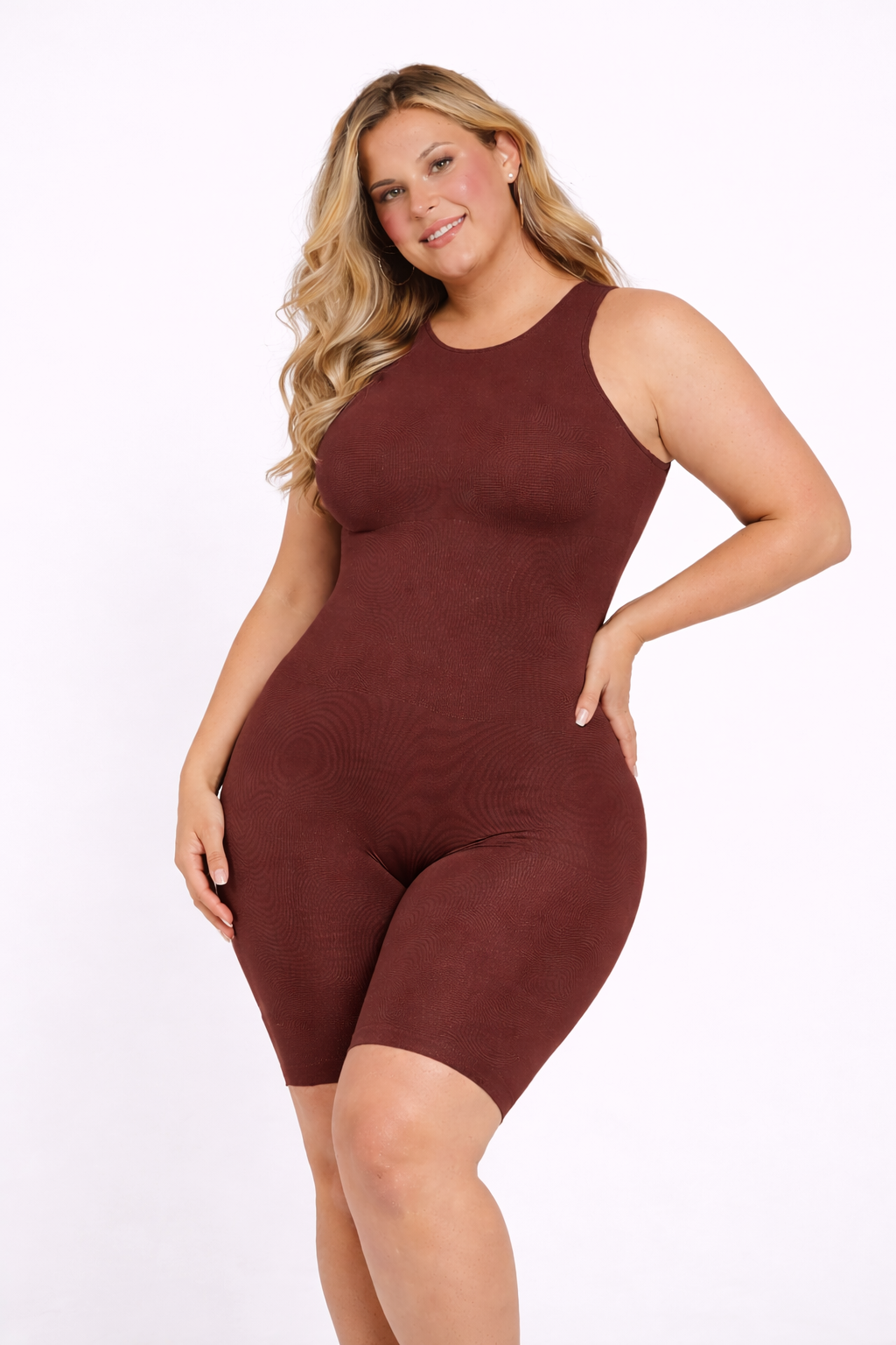 Soo Slick SCULPT SnatchFit Seamless Mid-Thigh Playsuit