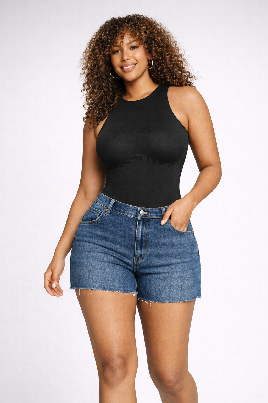Soo Slick 360 Sculpt ME Seamless High-Neck Bodysuit